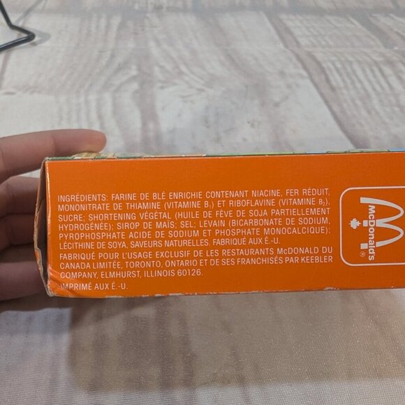 Vintage 1980s McDonald's Birdie The Early Bird Cookies Box - Unopened - Picture 8 of 11